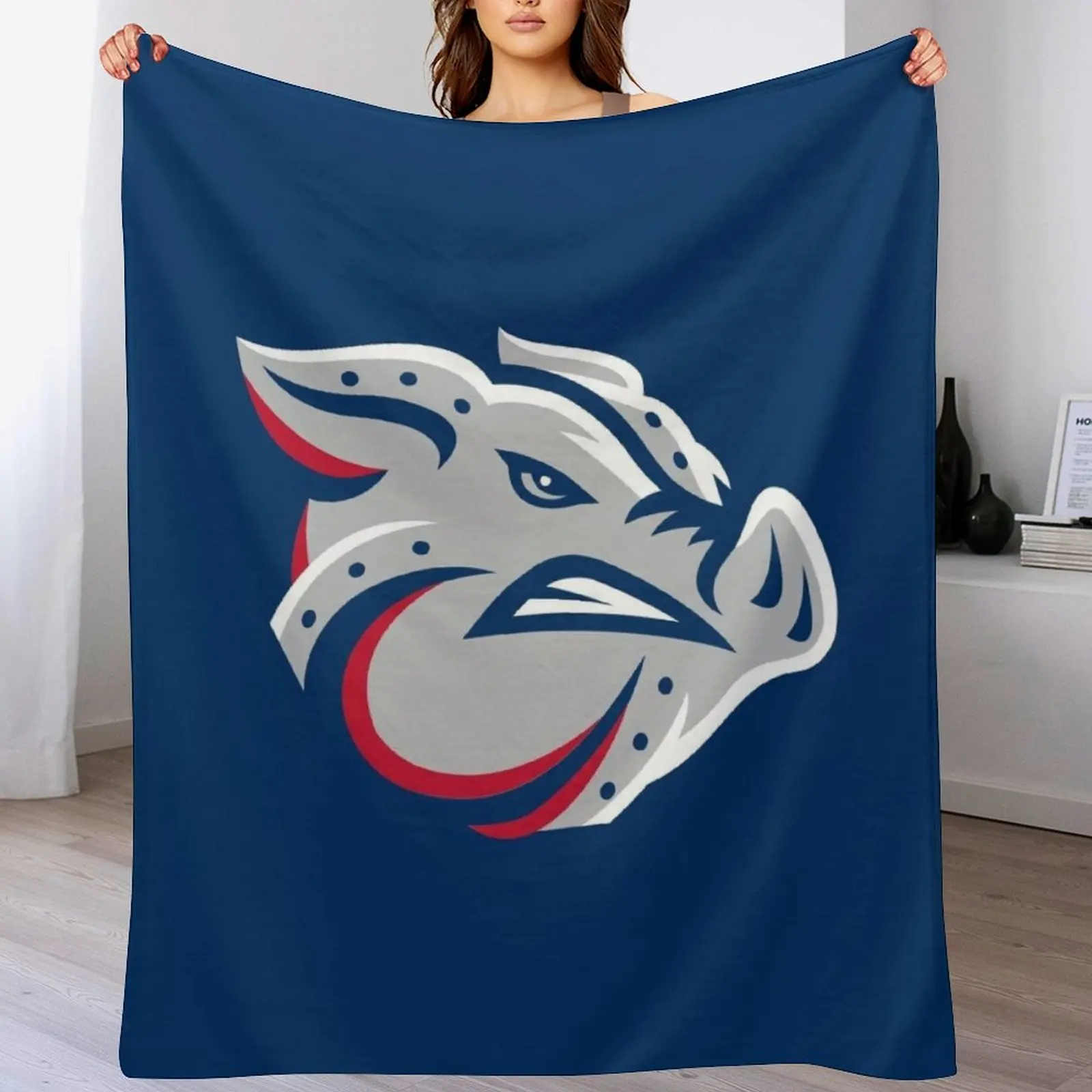 Lehigh Valley IronPigs плед тяжелый для сна люксовый бренд фланелевые гигантские одеяла