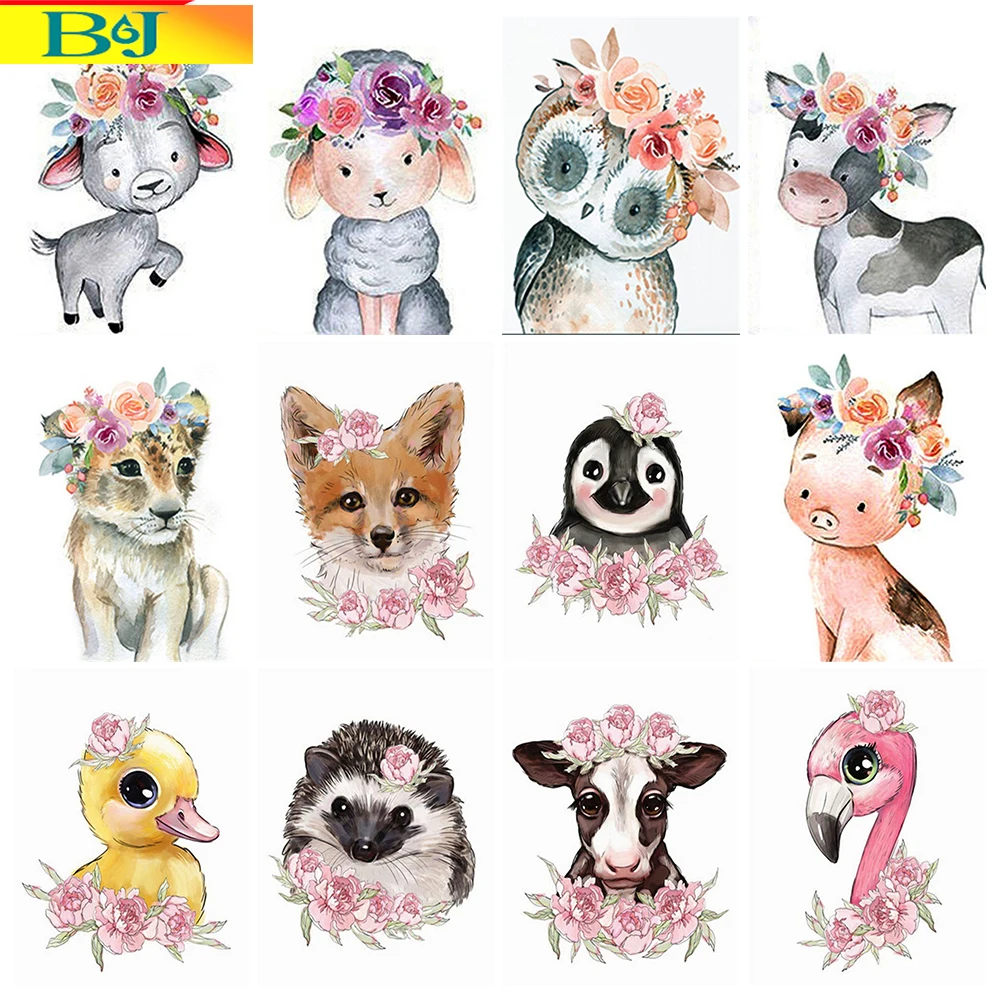 

5D DIY Diamond Painting Kits Animal Cat Dog Fox Cross Stitch Full Diamond Embroidery Mosaic Rhinestone Home Decor Friend Gift