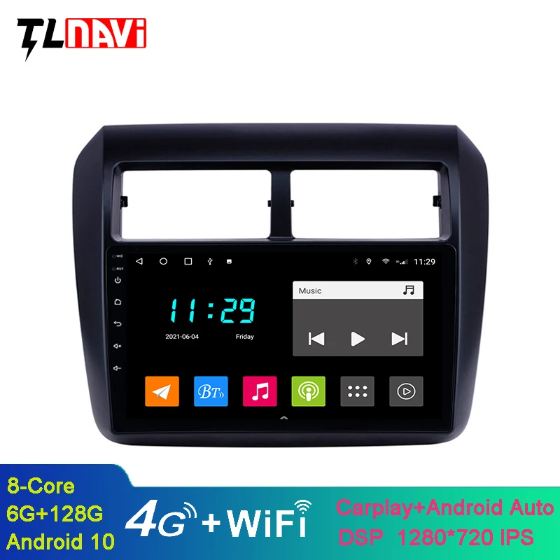9 дюймов для Toyota AGYA/WIGO 2013 2014-2019 Android 10 головное устройство стерео автомобильное