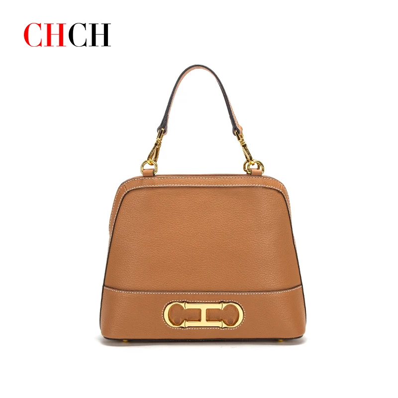 

CHCH 2022 New Women Leather shell bag Multifunctional Versatile Ladies Fashion Shoulder Crossbody Designer Handbag