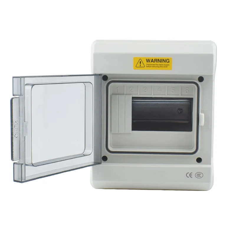 Наружная Водонепроницаемая электрическая распределительная коробка с 4/6/9/12/18/24/36