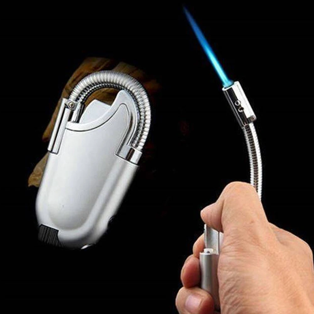 S Jet Butane Gas Kitchen Flexible Pipe Lighter Cigarette Bbq