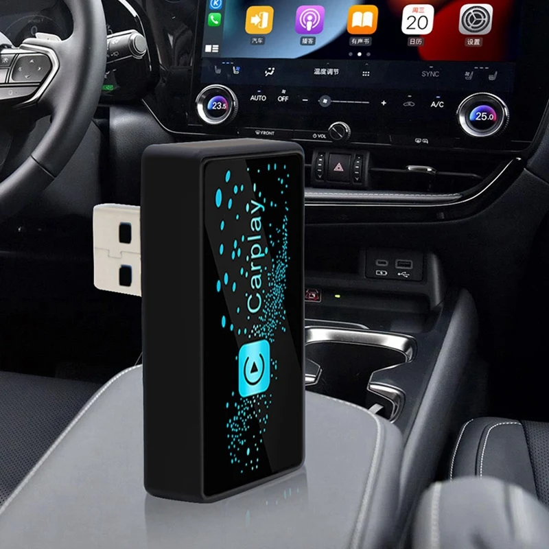 Беспроводной адаптер Carplay для Iphone Benz Honda Ford Haval Chery Volvo Hyundai Chevrolet Porsche Jeep Mazda Kia