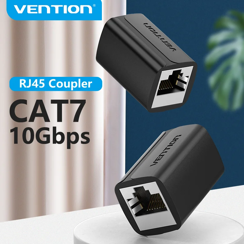 Соединитель RJ45 Vention Cat7, Cat7/6/5e, для подключения Ethernet, 8P8C
