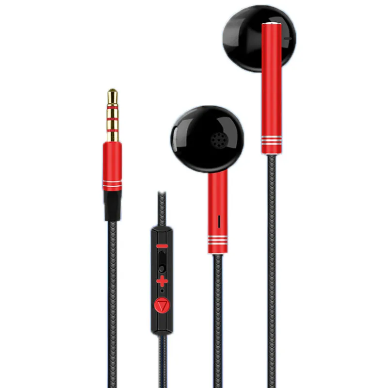 

Super Deep Bass Earphones HiFi Stereo Headphones In Ear 3.5mm Wired Headsets With Clear MIC&Volume Control,Audifonos