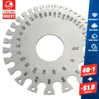 Новая металлическая круглая AWG SWG проволока толщиной измерительный прибор линейка диаметром Столярный инструмент