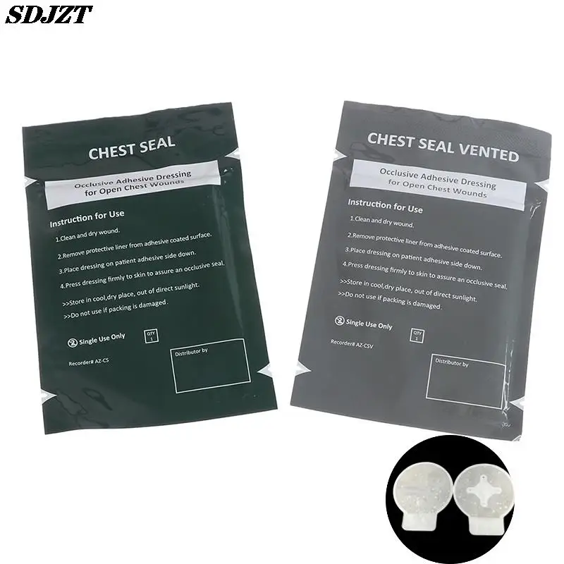 

Hot Sale North American Rescue Hyfin Chest Seal Medical Chest Seal Vented Outdoor Products