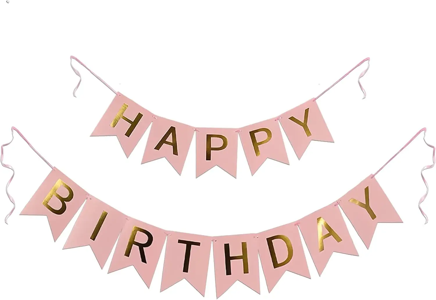 

Розовый Баннер На День Рождения С Декоративной Гирляндой И Надписью «С Днем Рождения» Для Украшения Вечеринки