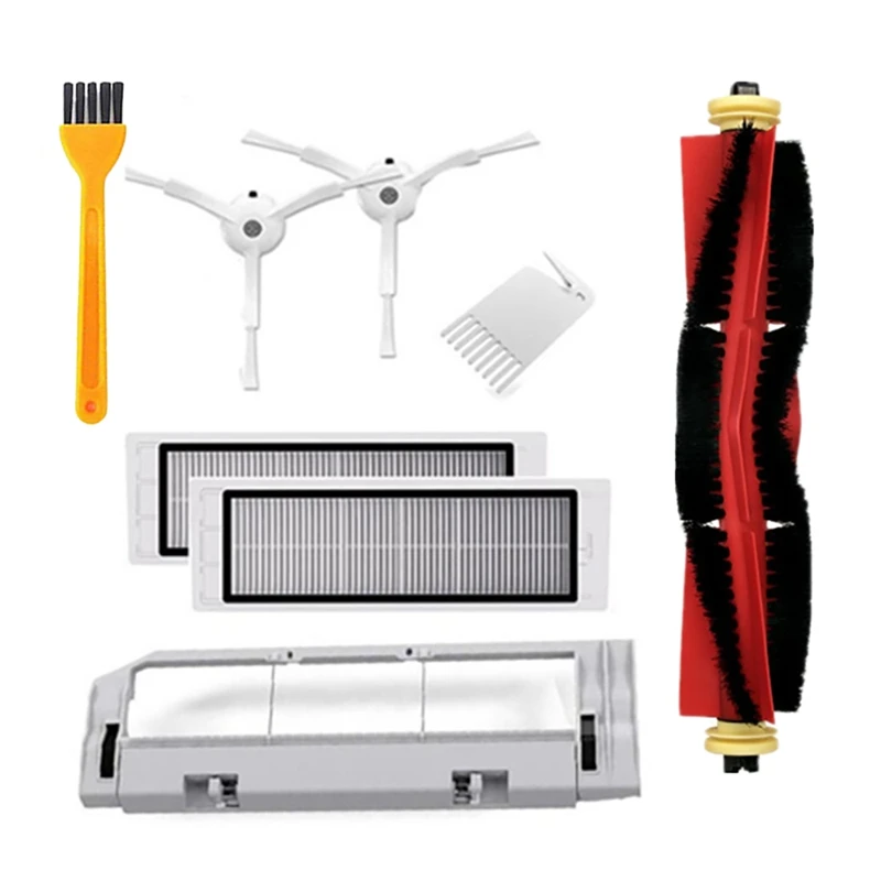 

Main Brush Side Brush HEPA Filter Replacement For Xiaomi Roborock S6 S5 MAX S60 S65 S5 S50 E25 E35 Vacuum Cleaner Parts