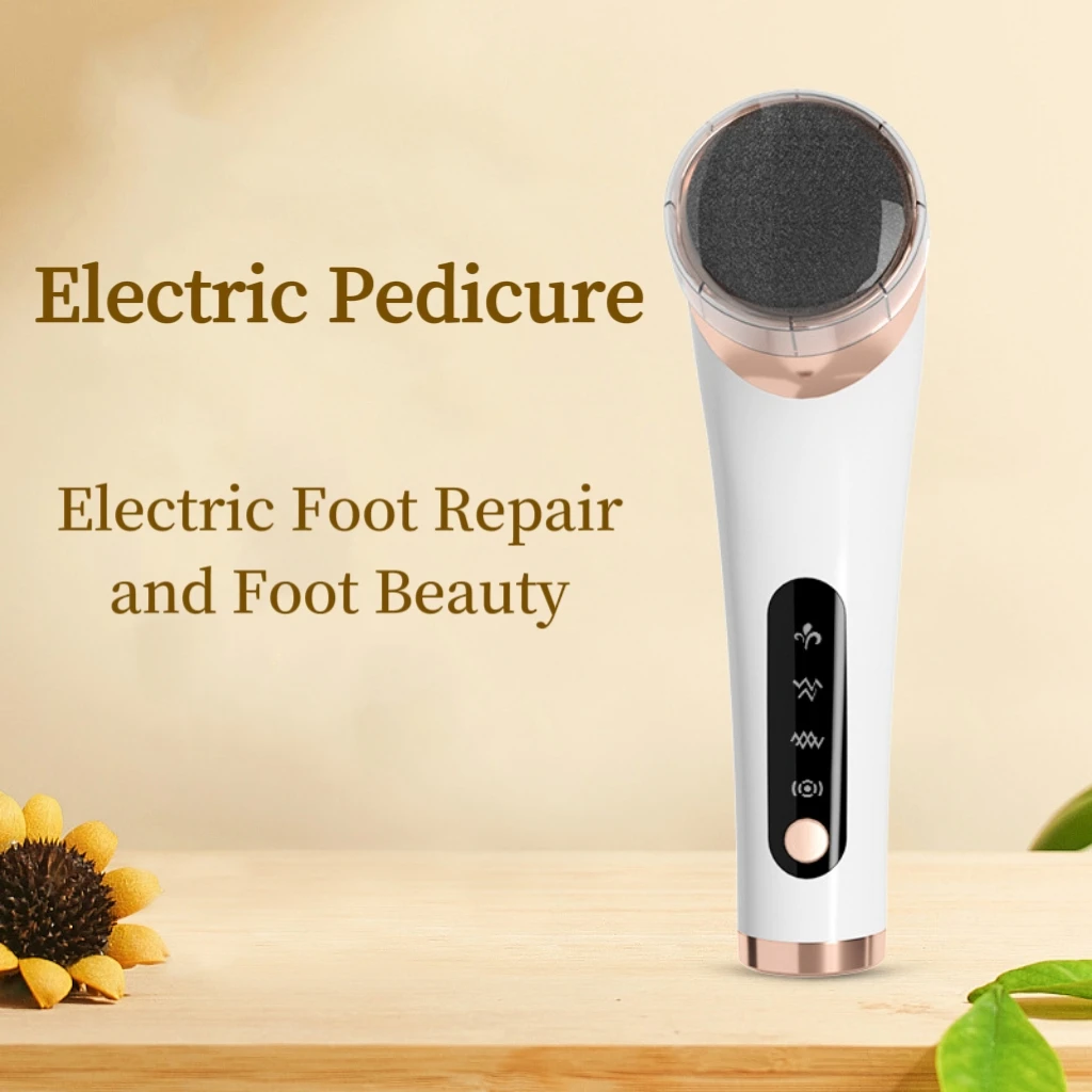 

Электрическая аккумуляторная портативная электронная пилка для ног, инструменты для педикюра, идеальный уход за ногами