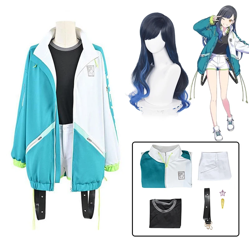 

Anime Shiraishi An Cosplay Costumes Project Sekai Colorful Stage Feat Halloween Costumes for Women School Uniforms Clothing Suit