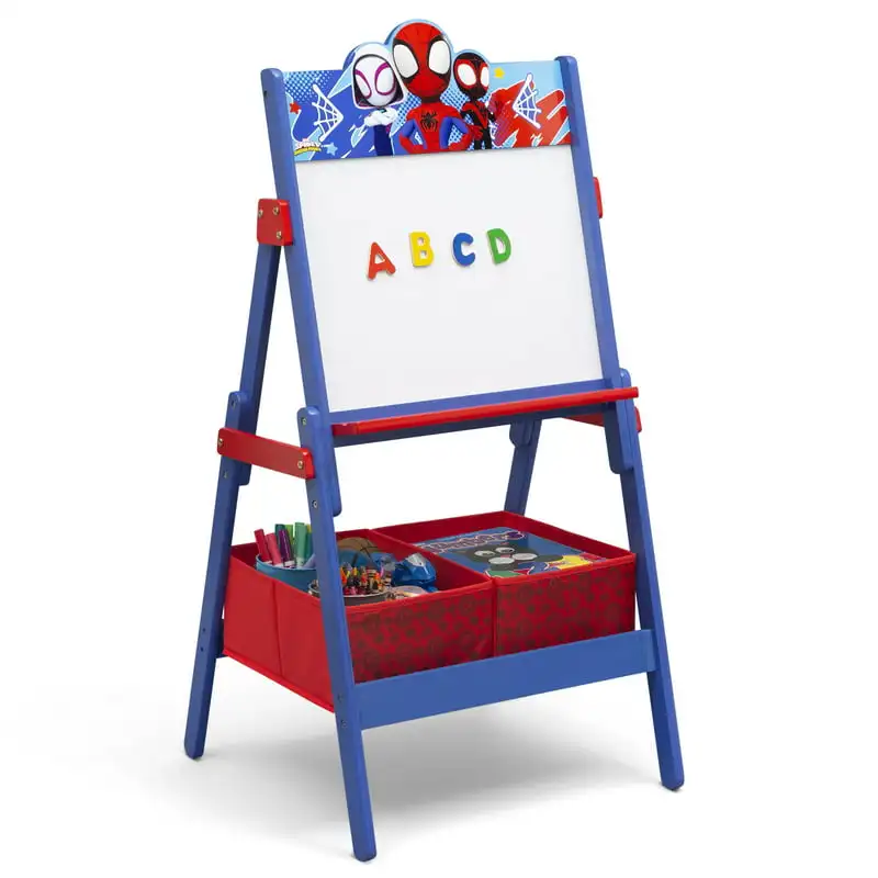 

and His Amazing Wooden Activity Easel with Storage by Children
