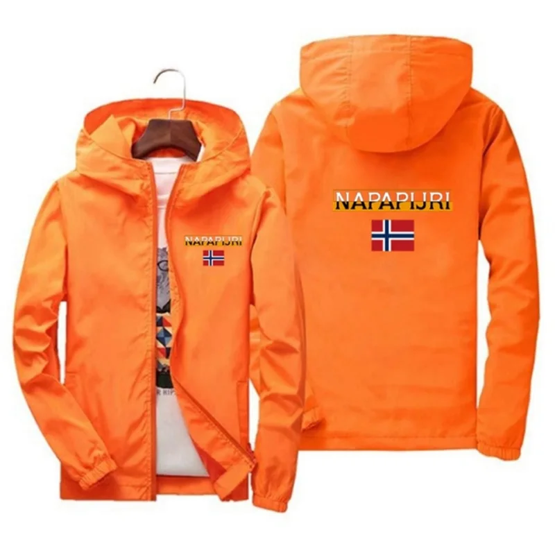 

2023 Spring/summer Style Jacket Survey Adventure Scholar Top Men NAPAPIJRI Jacket Men's fashion outdoor wear fun windbreaker zip