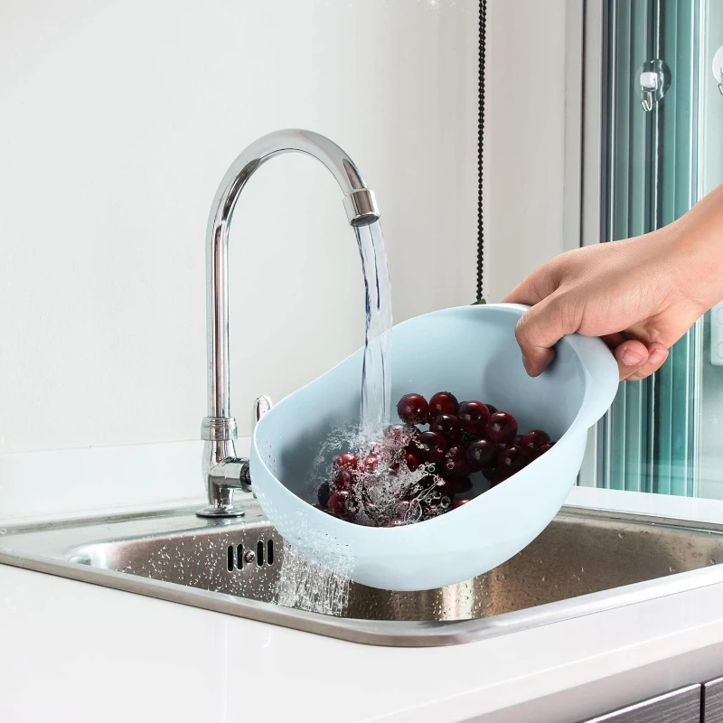 Фильтр для мытья риса корзина дуршлага фруктов и овощей инструменты очистки слив