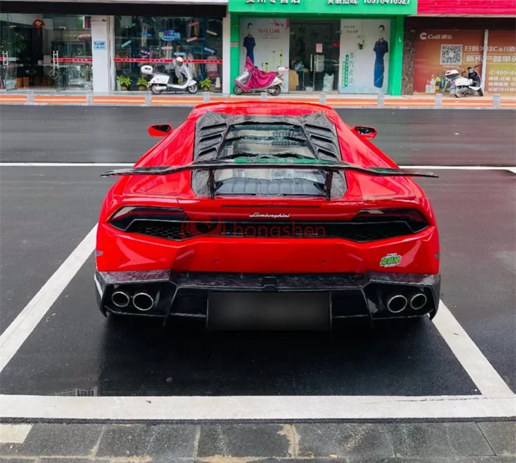 Высококачественный M-образный кованый задний диффузор из углеродного волокна