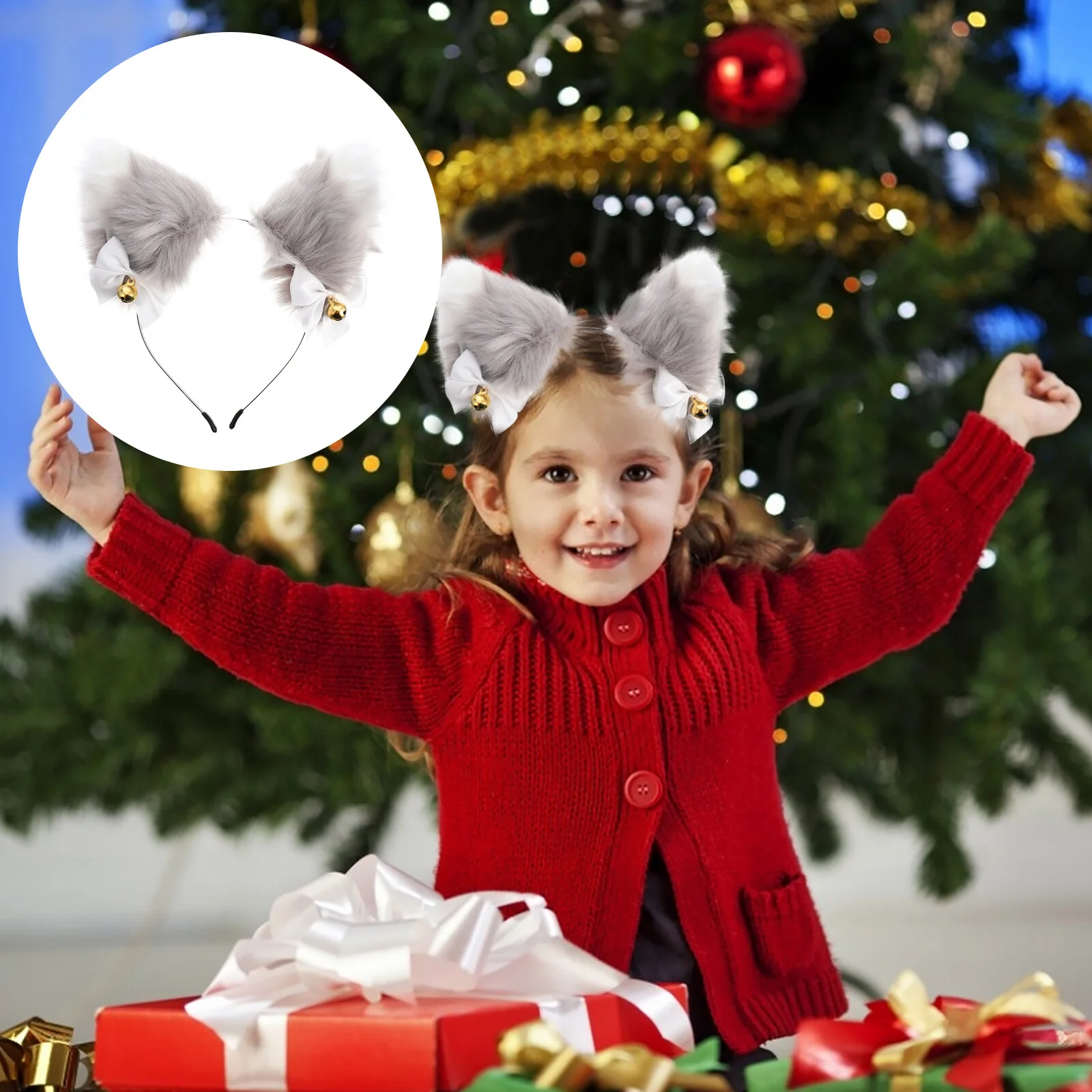 

Lovely Ears Hairband Plush Animal Hair Accessories for Kids and Adults