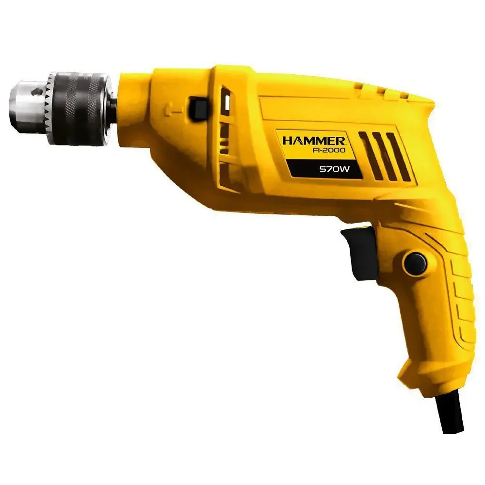 

Impact Drill 3/8 " - 10mm. 570W 220V 2800RPM Hammer
