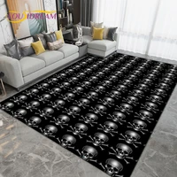 gothic witchcraft skull horror area rugcarpet rug for living room bedroom sofakitchen bathroom doormat non slip floor mat gift
