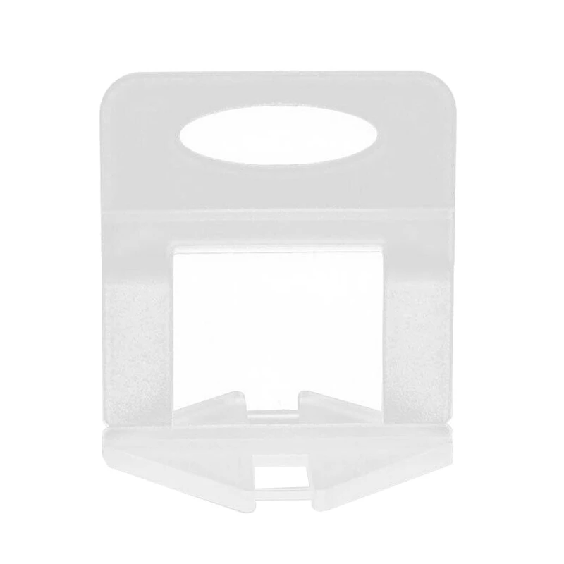 

500 X Plastic Tile Leveling Equalizer Spacer Clips Wall Flooring Tiling Tool Set 1.5Mm