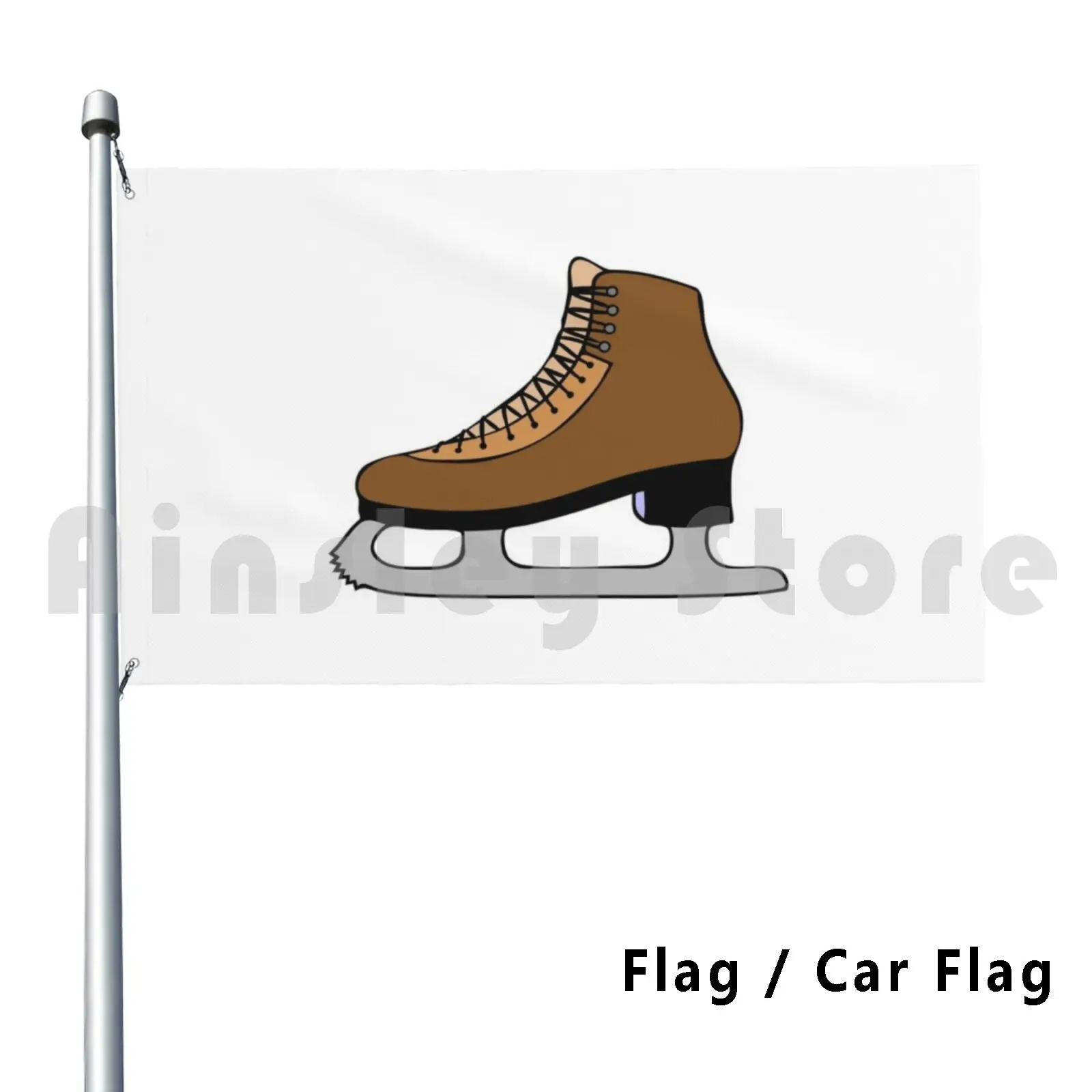 Флаг для украшения на открытом воздухе с шайбой флаг автомобиля мороженое хоккея