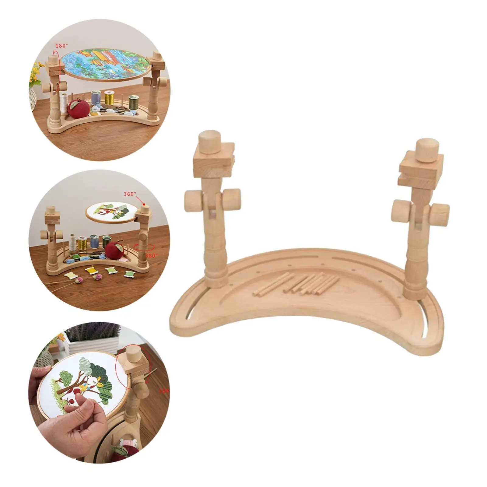

Adjustable Cross Stitch Rack Embroidery Stand Holder DIY Needlework Sewing