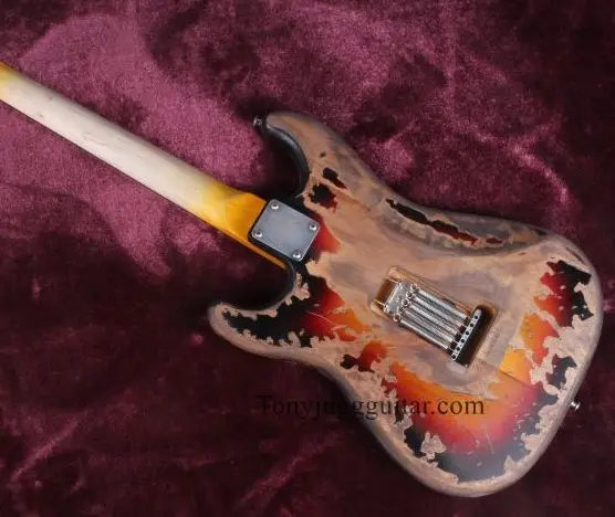 

custom shop limited edition Masterbuilt srv stevie ray vaughan tribute electric guitar