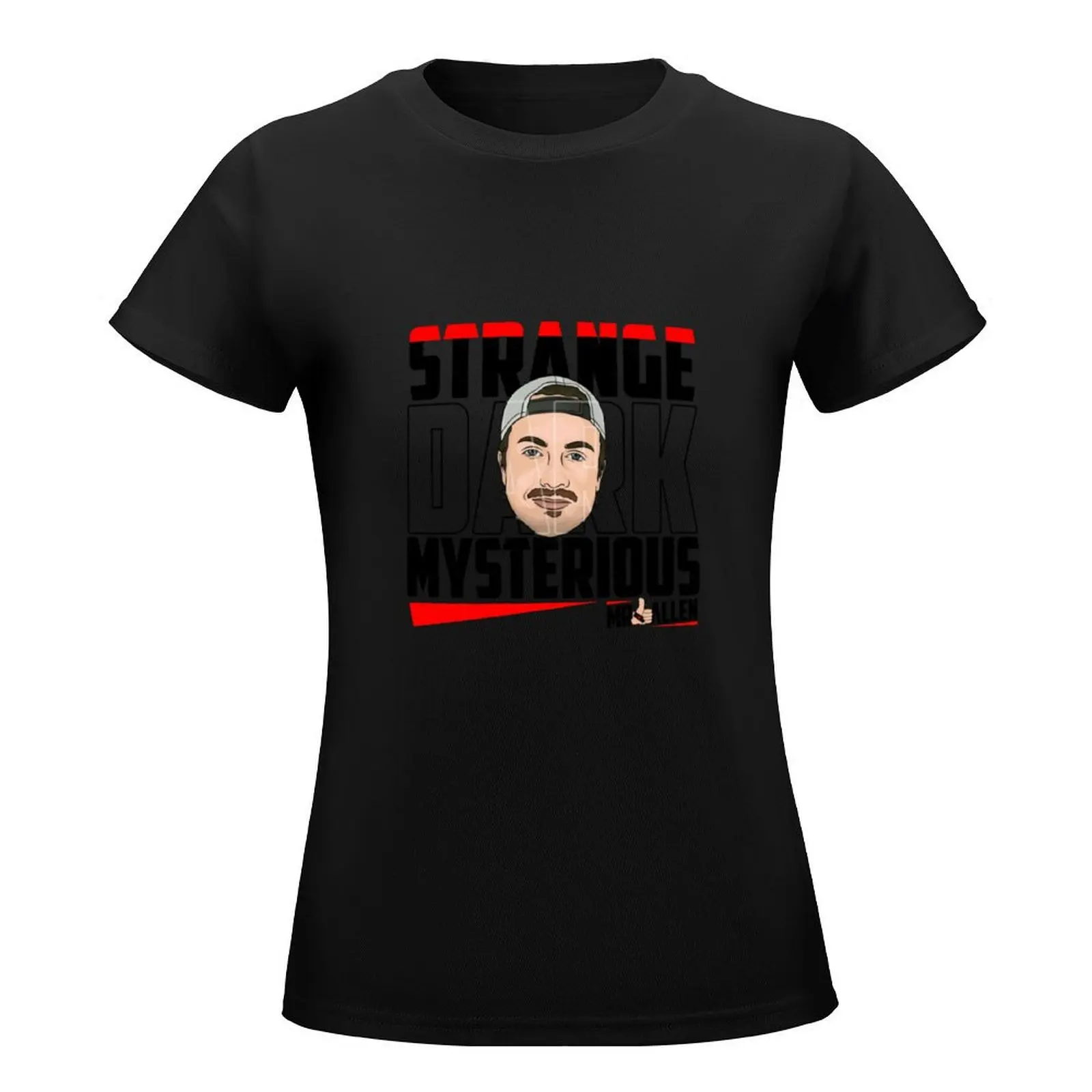 MrBallen Merch Mr Ballen странная темная таинственная футболка funnys спортивные Поклонники