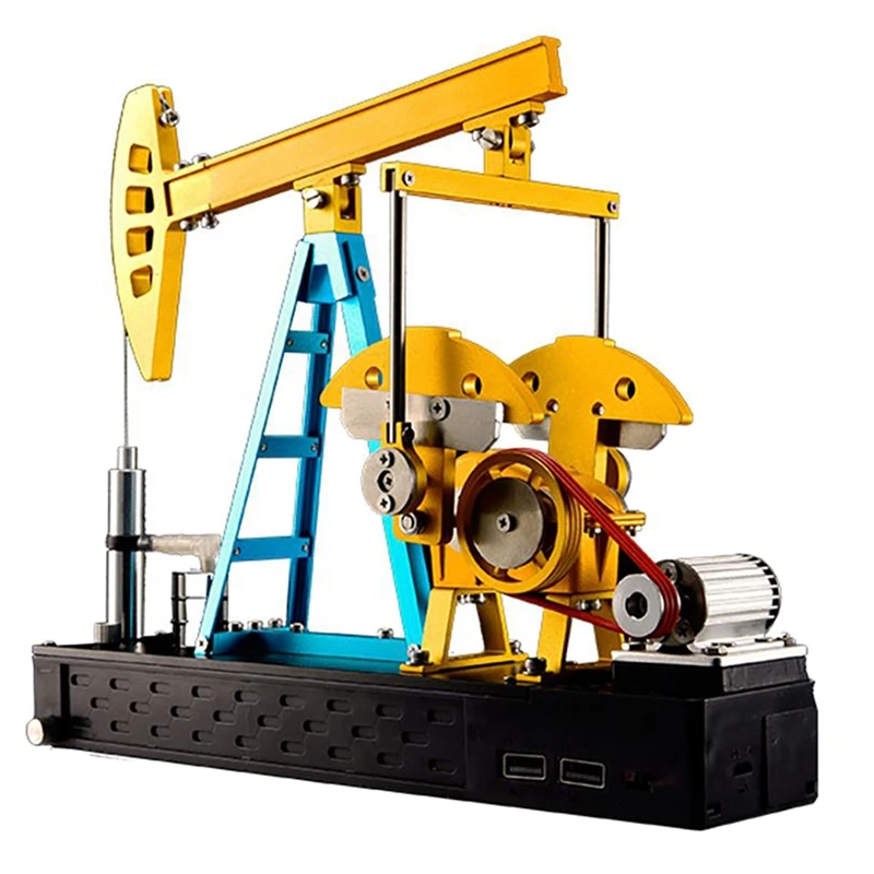 

215 Pieces DIY Electric Pumping Unit Model, 3D Metal Mechanical Science Experiment Educational Toys Adult Toys