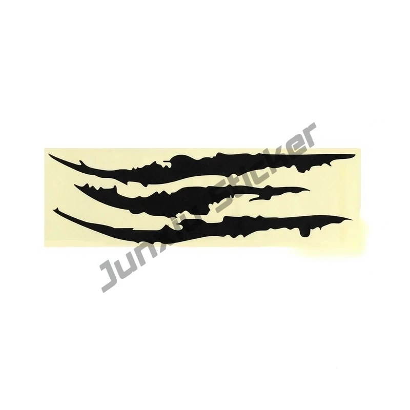 

Design Car Stickers Monster Claw Marks Scratch Stripe Marks Auto Headlight Decal Dinosaur Raptor Scratches Decor KK19*7cm