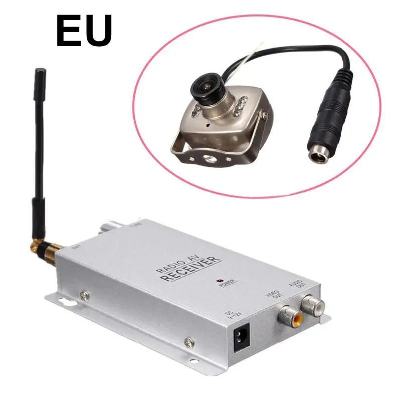High Quality 1.2G Wireless Camera 208C Surveillance Radio AV Receiver With Power Supply Full Combo | Игрушки и хобби