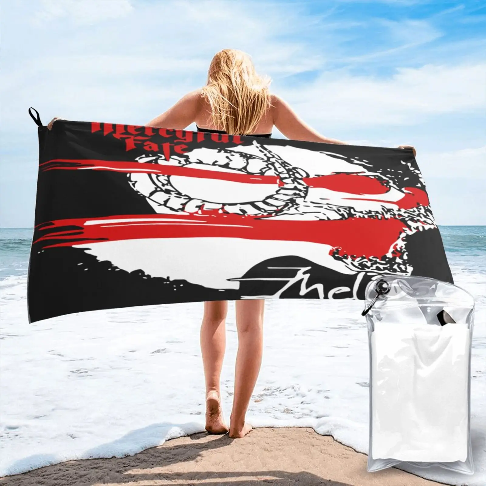 

Mercyful Fate Melissa металлическая лента пляжное полотенце банное полотенце Большое банное полотенце для дома полотенце для волос пляжное покрытие...