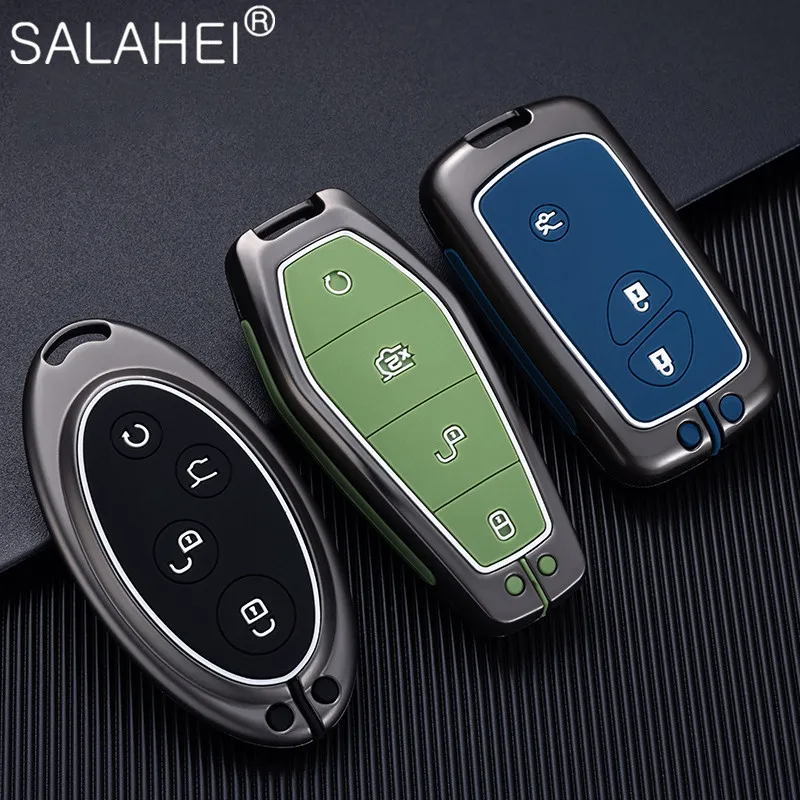 

Car Key Cover Fob Case Shell For BYD Atto 3 Yuan Song PRO Han EV Max Tang DM 2018 Qin PLUS S6 S7 G3 L3 M6 L6 E6 F0 F3 Keychain