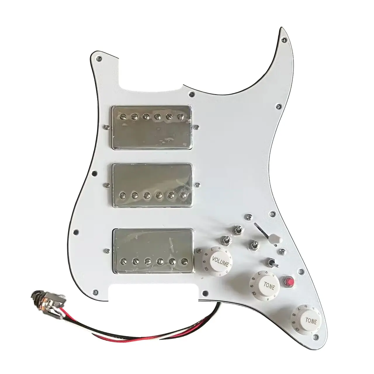 

Preпроводные накладки для гитары HHH с 3 шт. хамбакеров, многофункциональные накладки для электрогитары