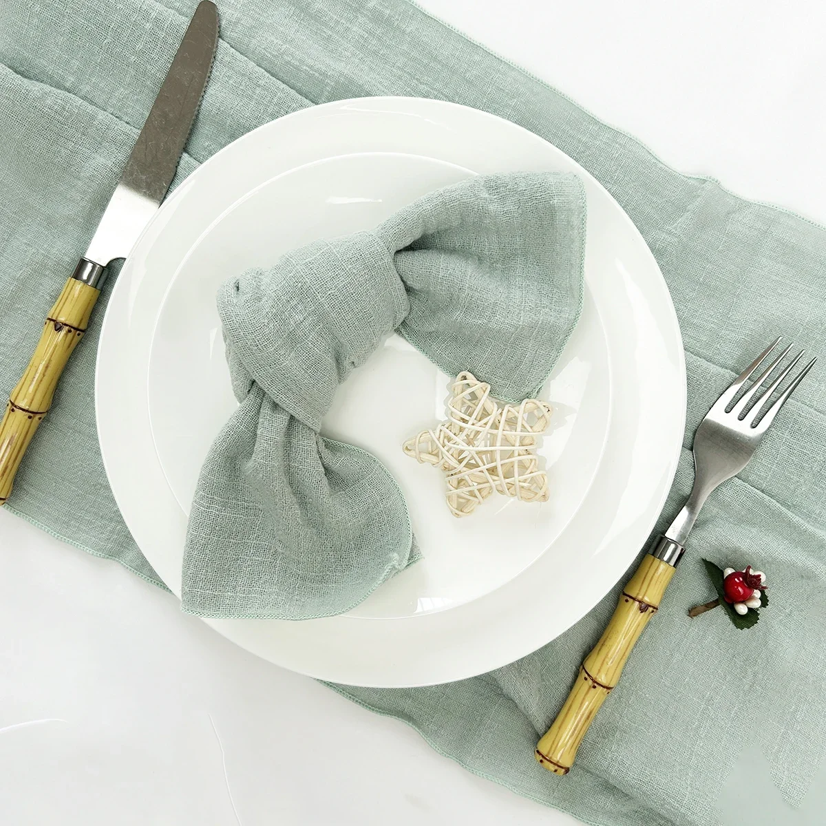 

Хлопковые марлевые салфетки 30x30 см, 12 шт.