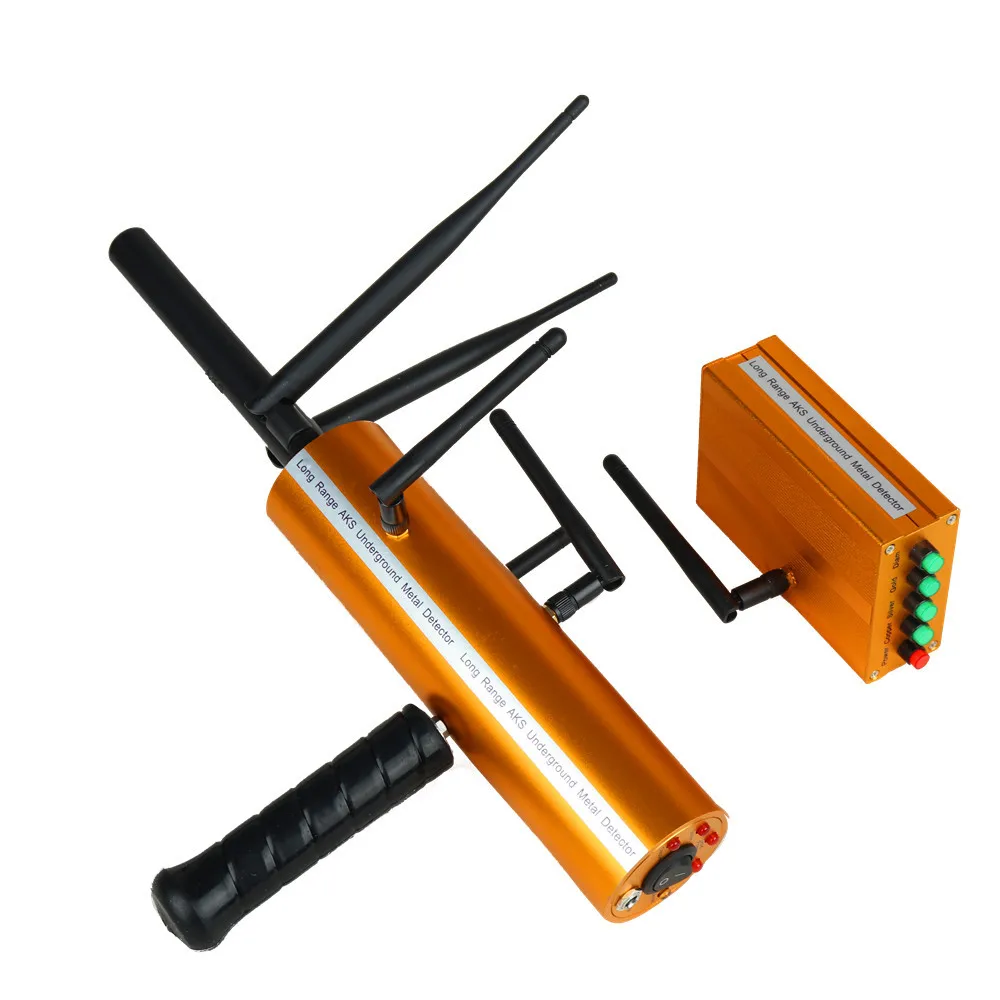 

Gold and Metal Detector AKS PRO Professional High Sensitivity Locator 1000m Long Range Search Device