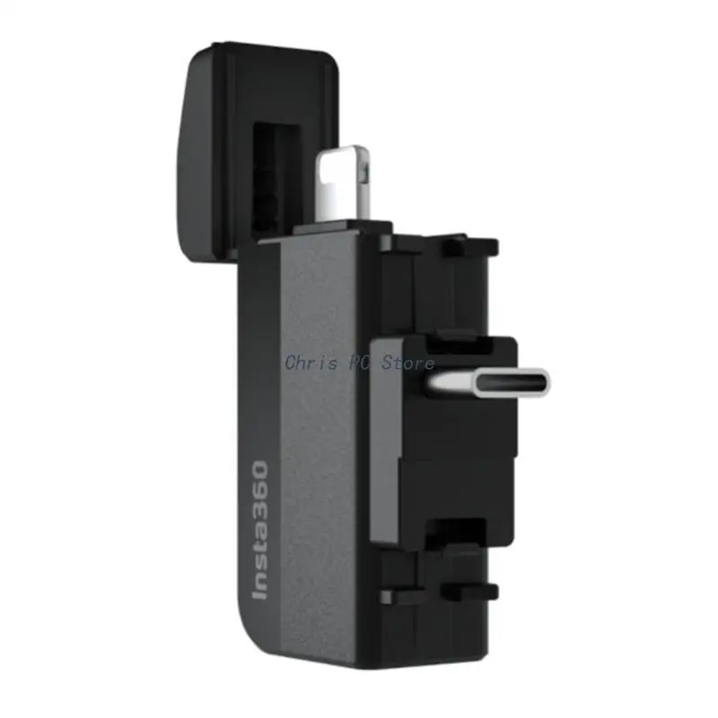 

H8WA Card Reader Fast File Transfer for insta360 ONE X2 / RS Original Sport Camaras Quick Reader for Phone Devices