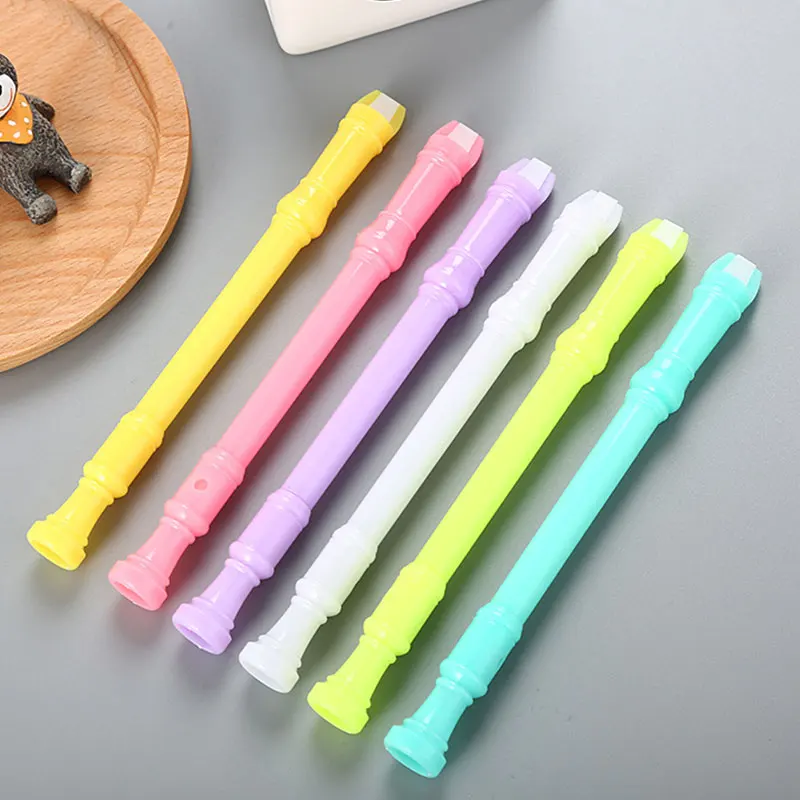 

28pcs School Stationery Gel Pens Cartoon Cute Pen Gel Clarinet Flute Student Pen Office And School Supplies Gift