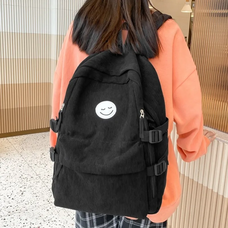 

Женский рюкзак в стиле Харадзюку, вместительная школьная сумка для девочек, уличные удобные рюкзаки для хранения, модные дорожные сумки для студентов