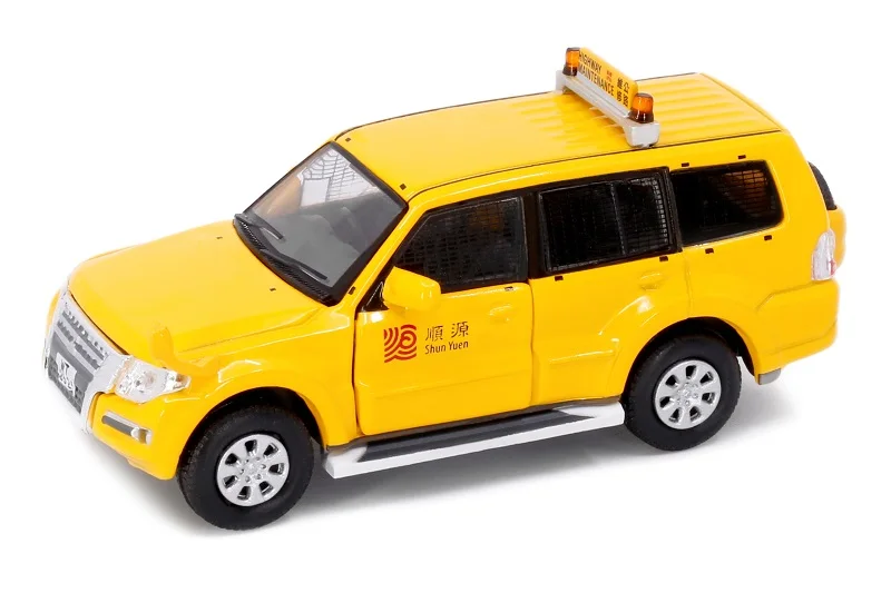 Фото Крошечный 1:64 Pajero 2015 SUV Shun Yuen литая модель автомобиля №2