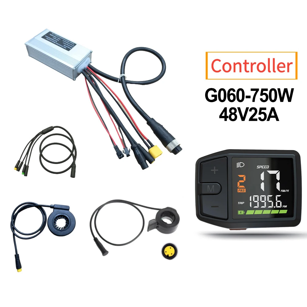 

Reliable and efficient G060 motor controller set 48v 750w power Complete package for optimal control and convenience