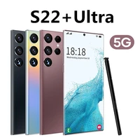 2022 new s22 ultra smartphone 16gb1tb 6800mah android global version mobile phones 6 8 inch hd screen 5g celulares
