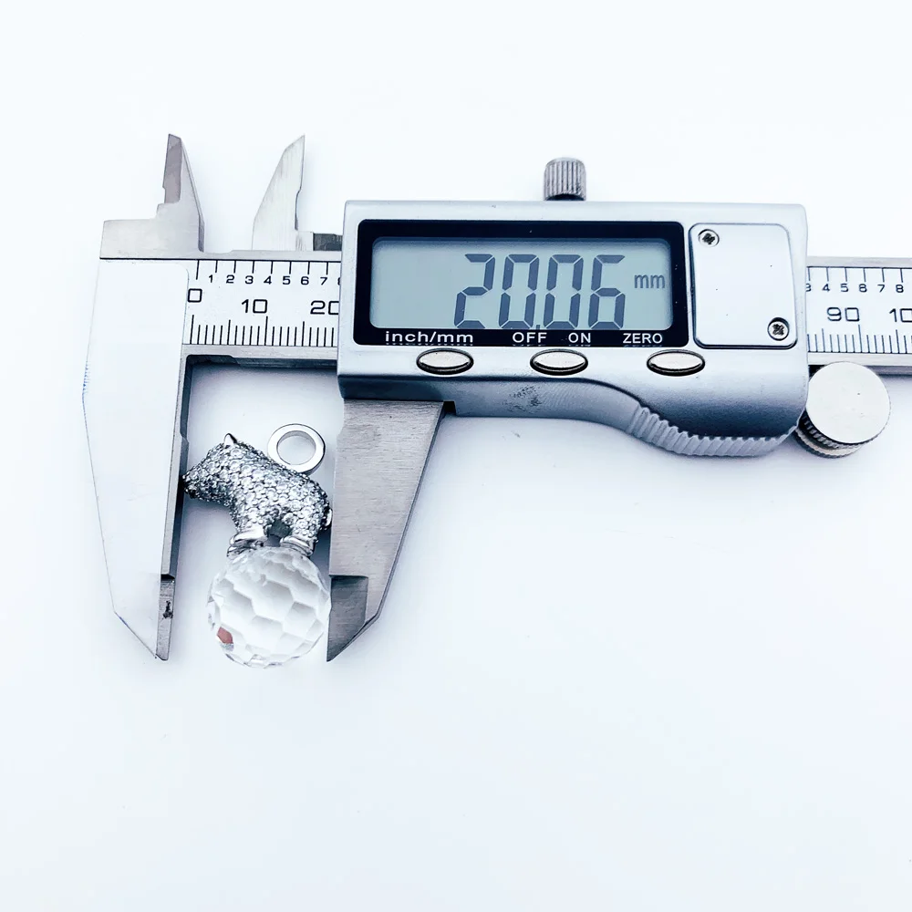 Подвеска Полярный Медведь Зима Новая Мода Глэмур 925 Стерлинговое Серебро Ювелирные Изделия Европейского Стиля Животное Милое Душевное Подарок Для Женщин