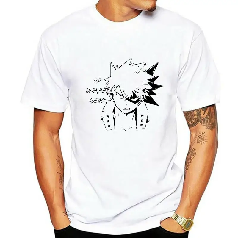 

Men t-shirt Katsuki Bakugo Kacchan tshirt Women t shirt
