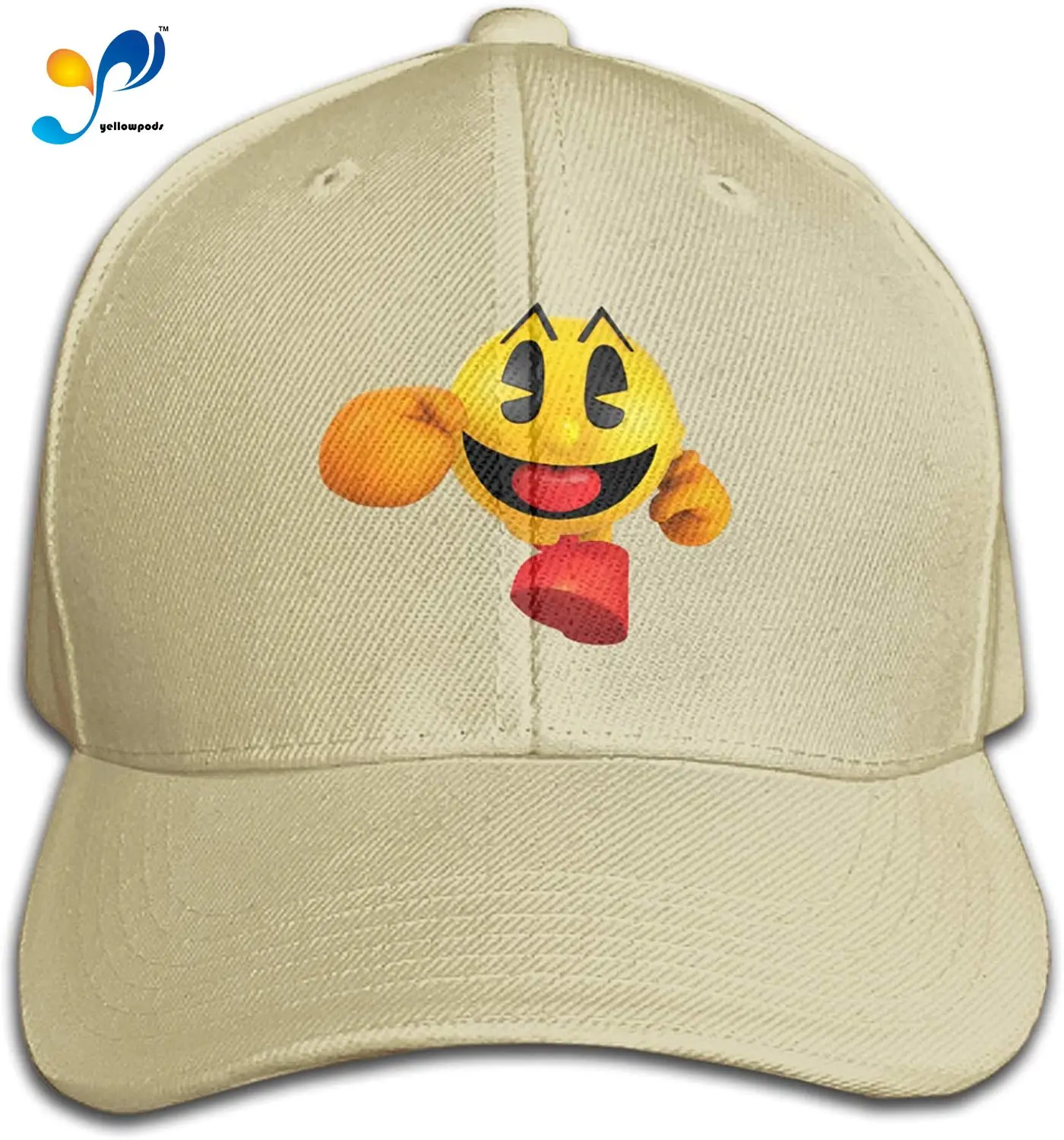 

Unisex Adjustable Personality Cap P-Ac-Man Baseball Hat Dad Hat Casquette Hat