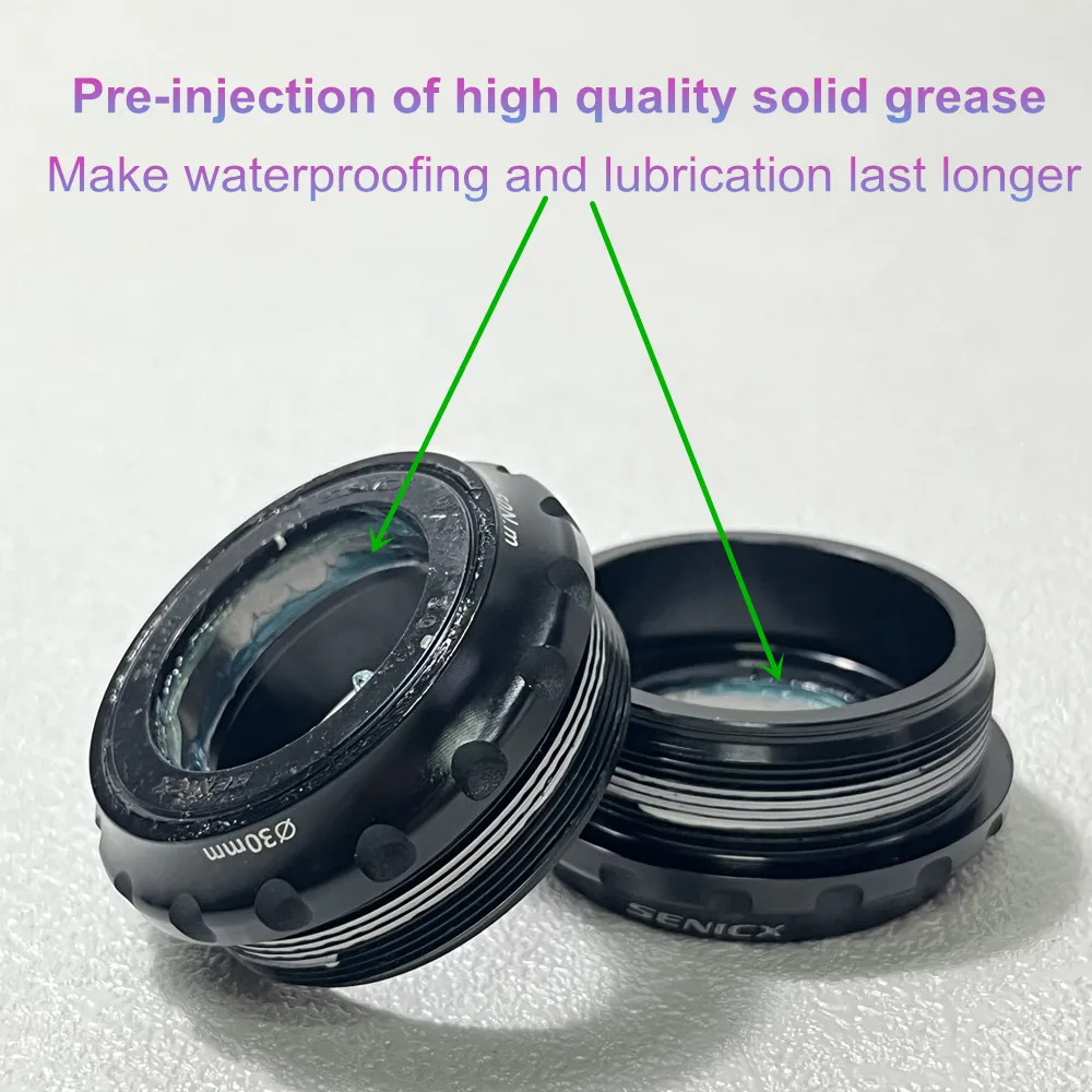 SENICX T47 Нижний кронштейн 68 Ширина рамы 30 мм Центральный вал велосипеда Лучший