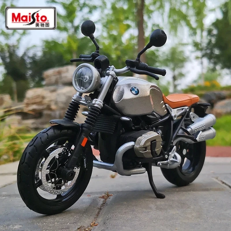 

Maisto 1:12 BMW R Nine T Scrambler Alloy Racing Motorcycle Model Diecast Metal Motorcycle Model Simulation Gifts Toys for boys