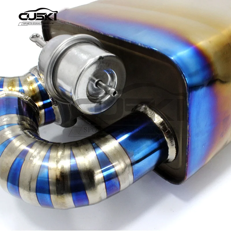 Выхлопная труба Catback высокой производительности для Porsche 718 Cayman GT4 RS 4.0L 2019-2023