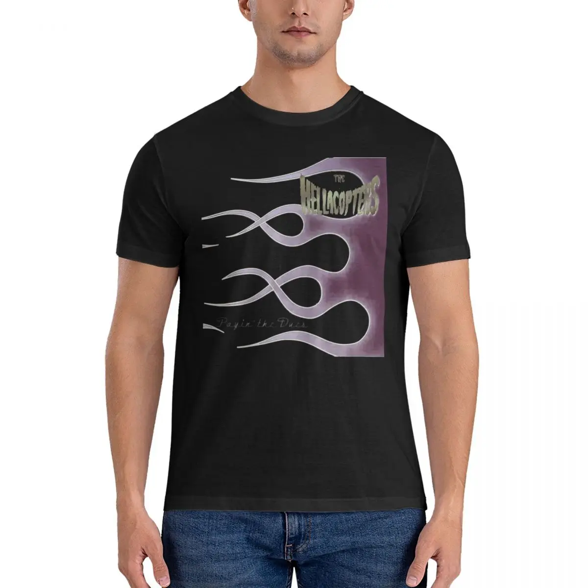 Обложка альбома оплаты сбора. Футболка мужская с круглым вырезом 100% хлопок