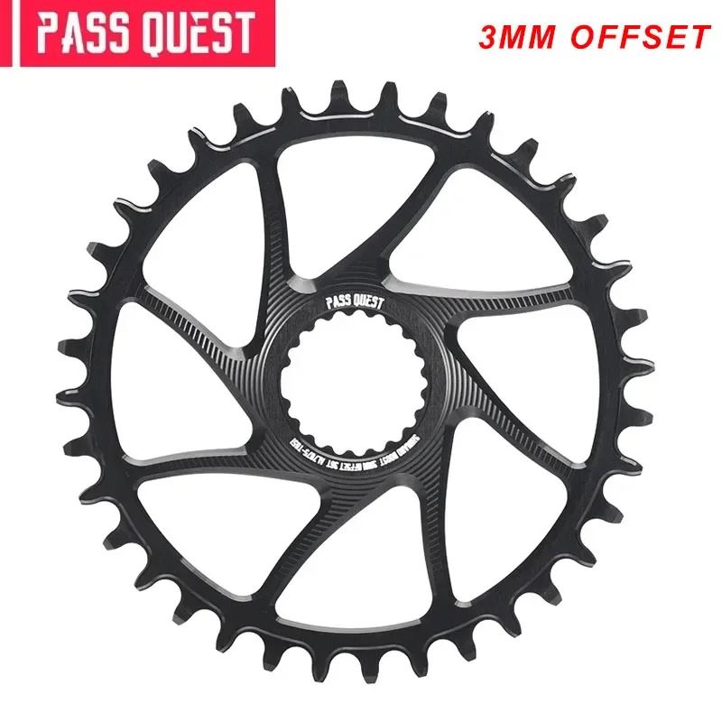 PASS QUEST 3 мм офсетное кольцо для Shimano boost прямого крепления 6 Круглое deore M6100 M7100 M8100 M9100