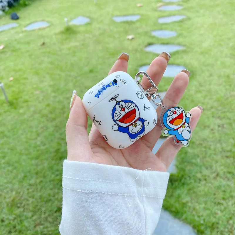 Новый японский милый мультяшный чехол для наушников Doraemon Cat Чехол Apple Airpods 1/2 3 Pro